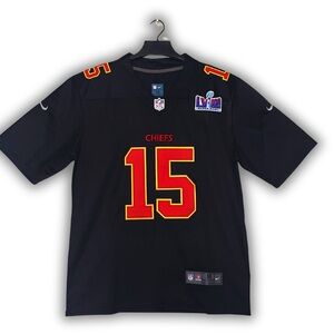 JERSEY- MEN'S MEDIUM- BLACK- STITCHED